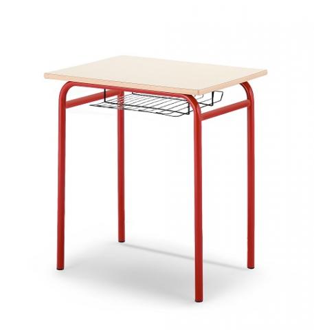 Banco scuola singolo con sottopiano griglia h 82 cm - AB Company